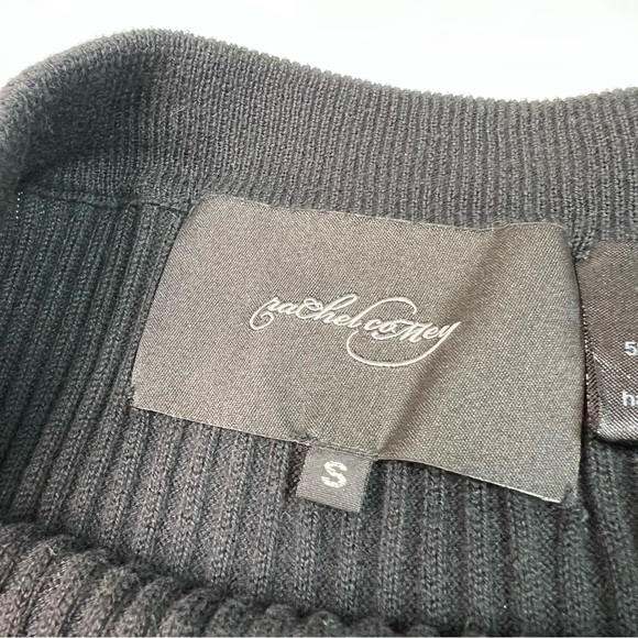 Rachel Comey Handmade Knit Flared Skirt Black Size Small - Picture 4 of 6